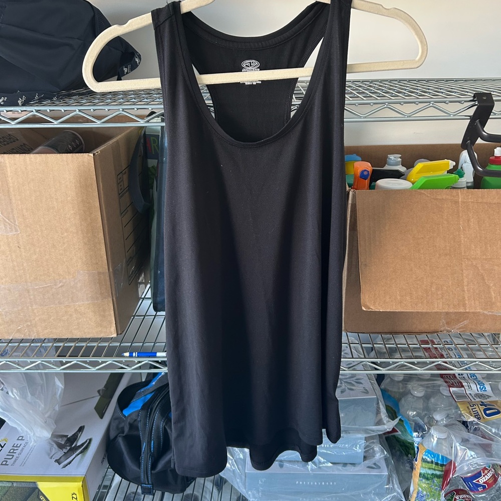 Extremely soft, black tank top